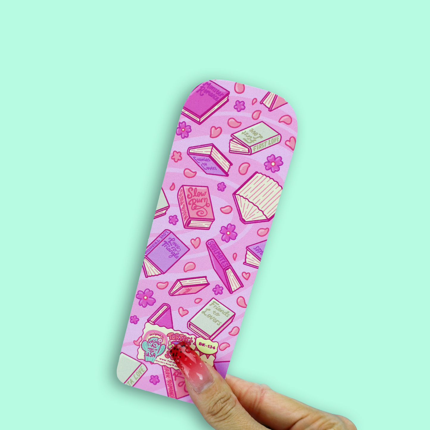 Romance Bookish Tropes Bookshelf Bookmark