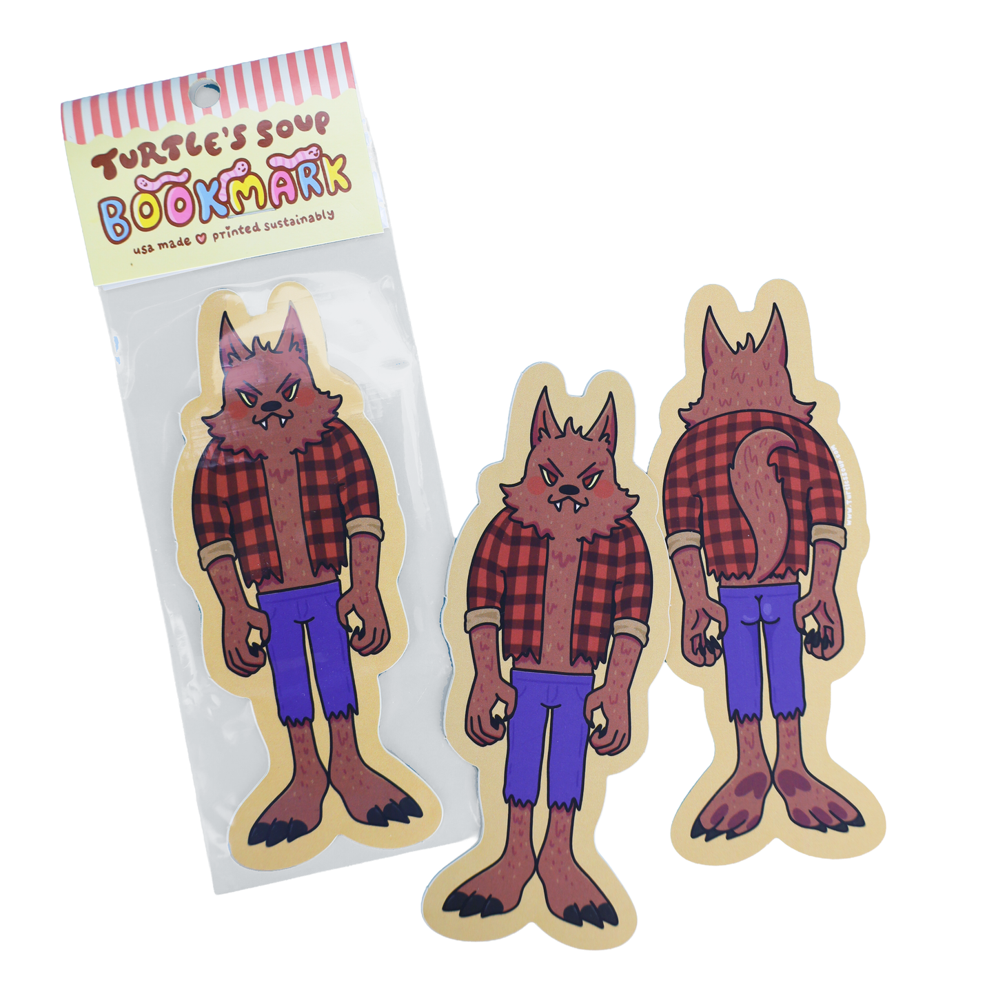 Scary Werewolf Monster Reversible