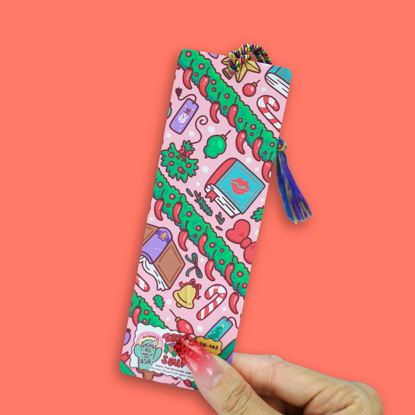 All I Want for Christmas Is Smut Spicy Romance Tasseled Bookmark