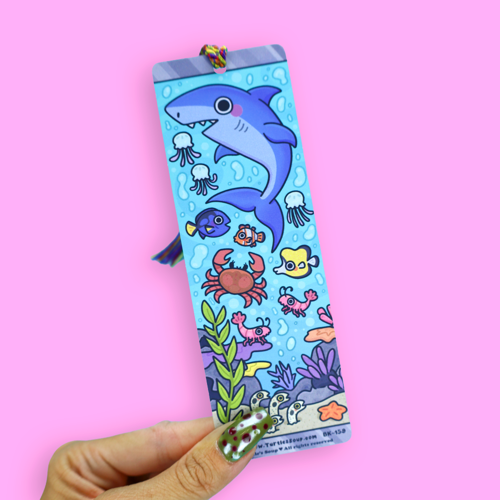 Aquarium Fish Tassel Bookmark