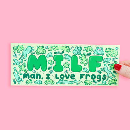 MILF bumper sticker