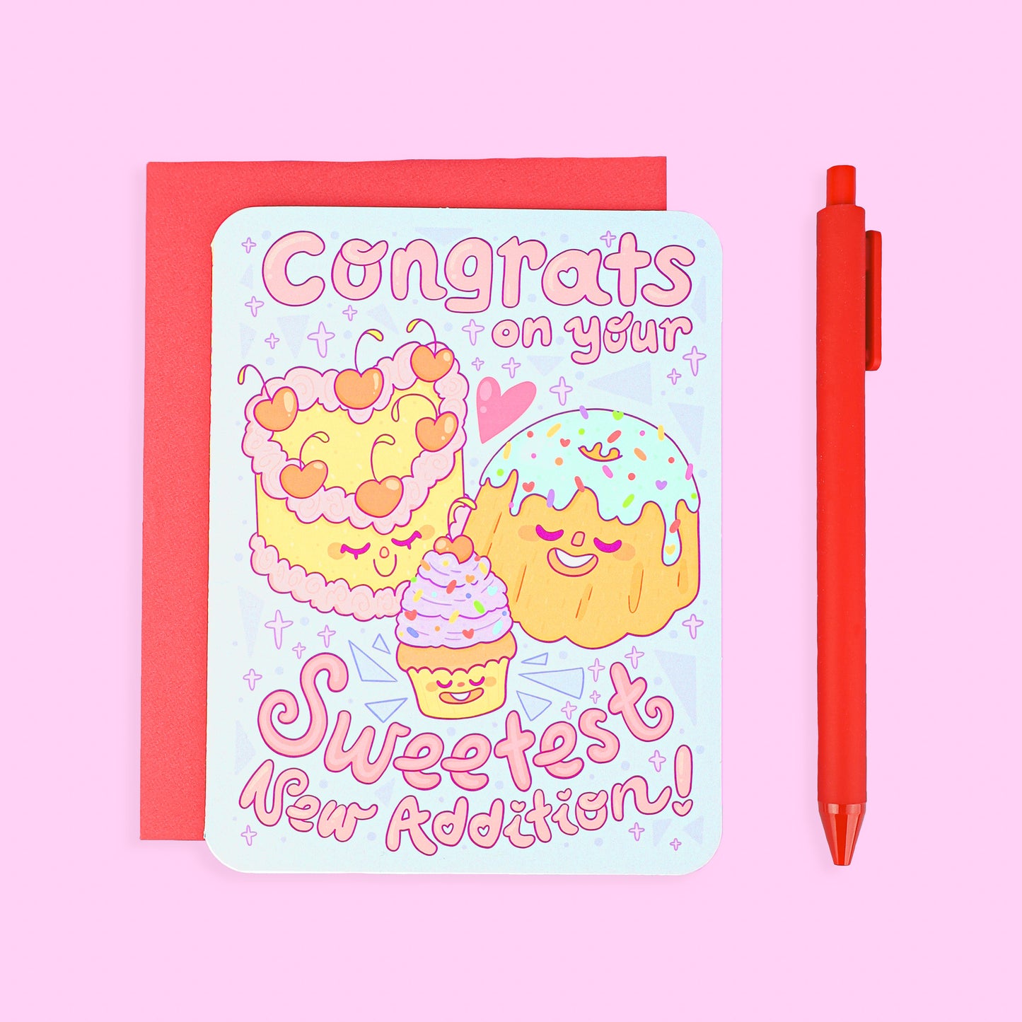 Sweetest New Addition Baby Card