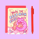 Best Mom Cat Mother's Day Card