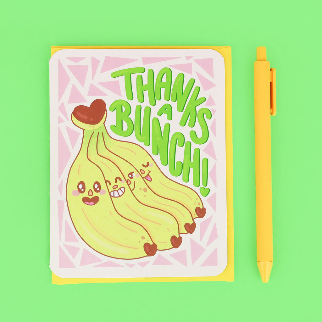 Thanks a bunch greeting card