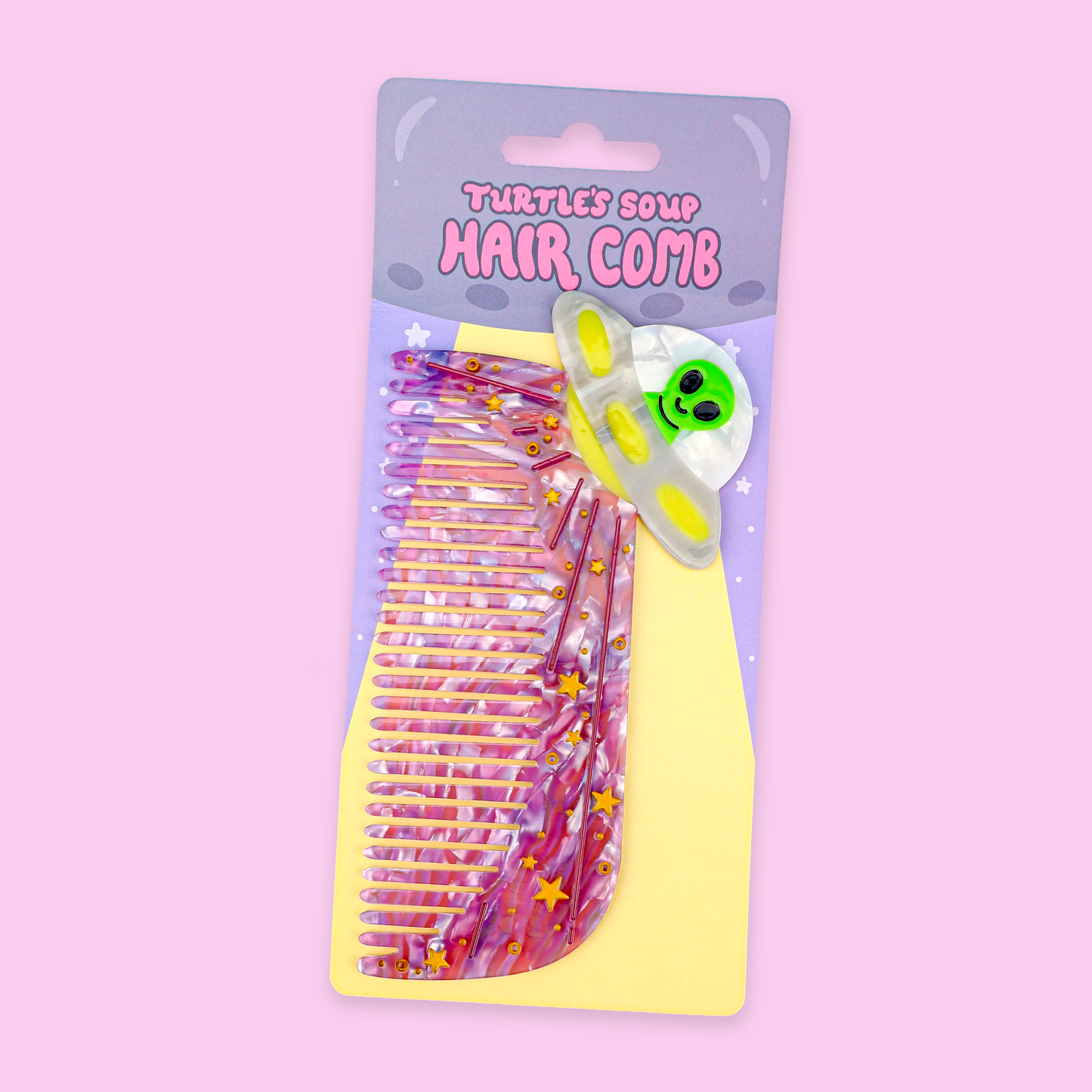 Alien UFO Hair Comb