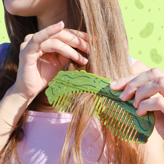 Pickle Hair Comb