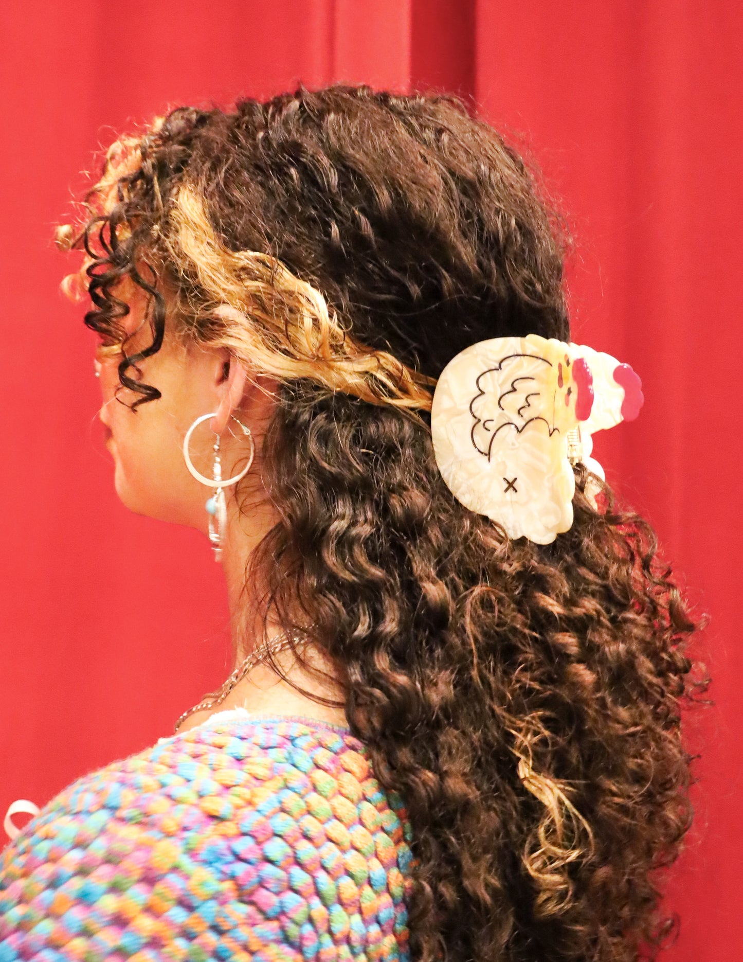 Chicken Butt Hair Claw