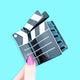 Clapperboard Movie Hair Claw