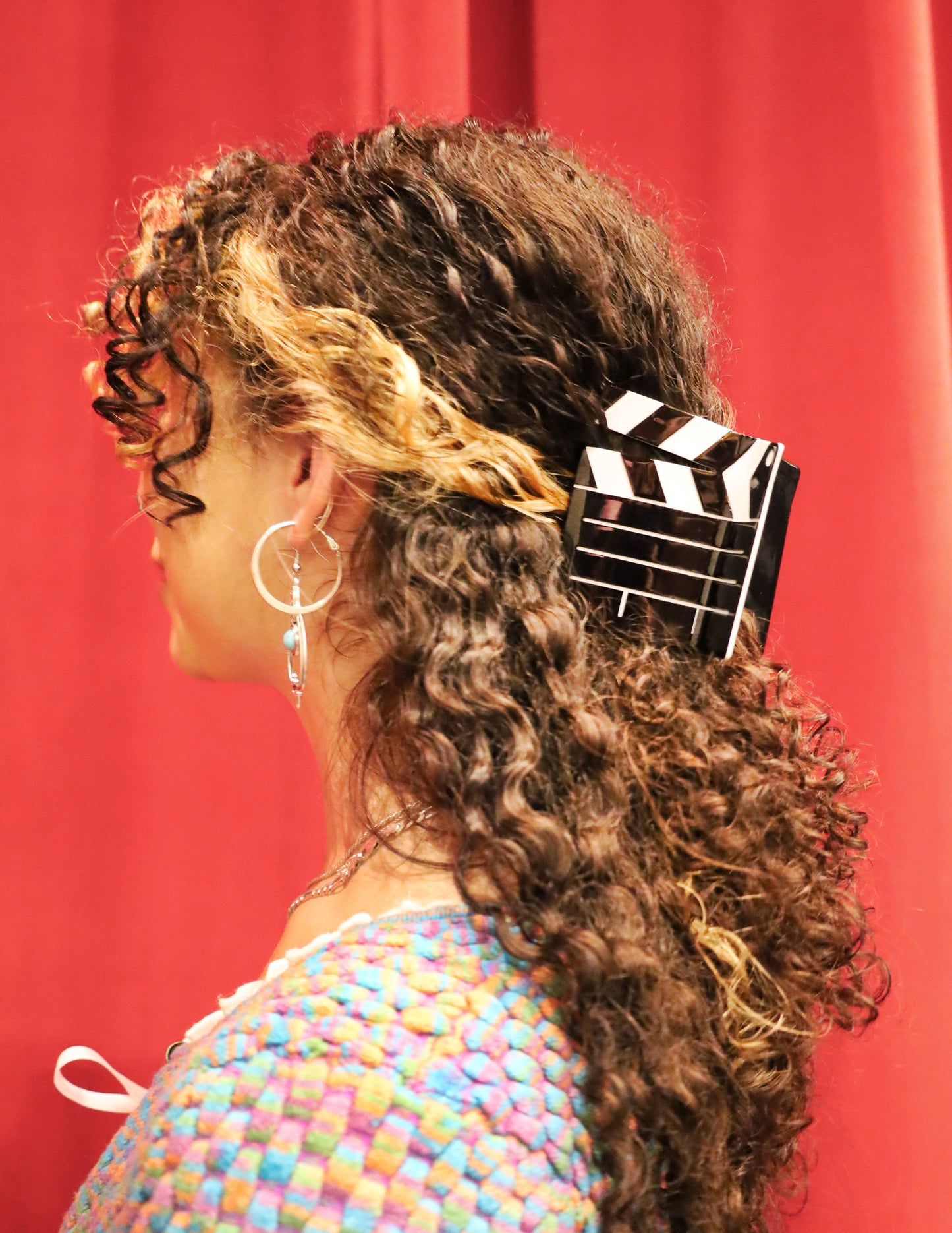 Clapperboard Movie Hair Claw