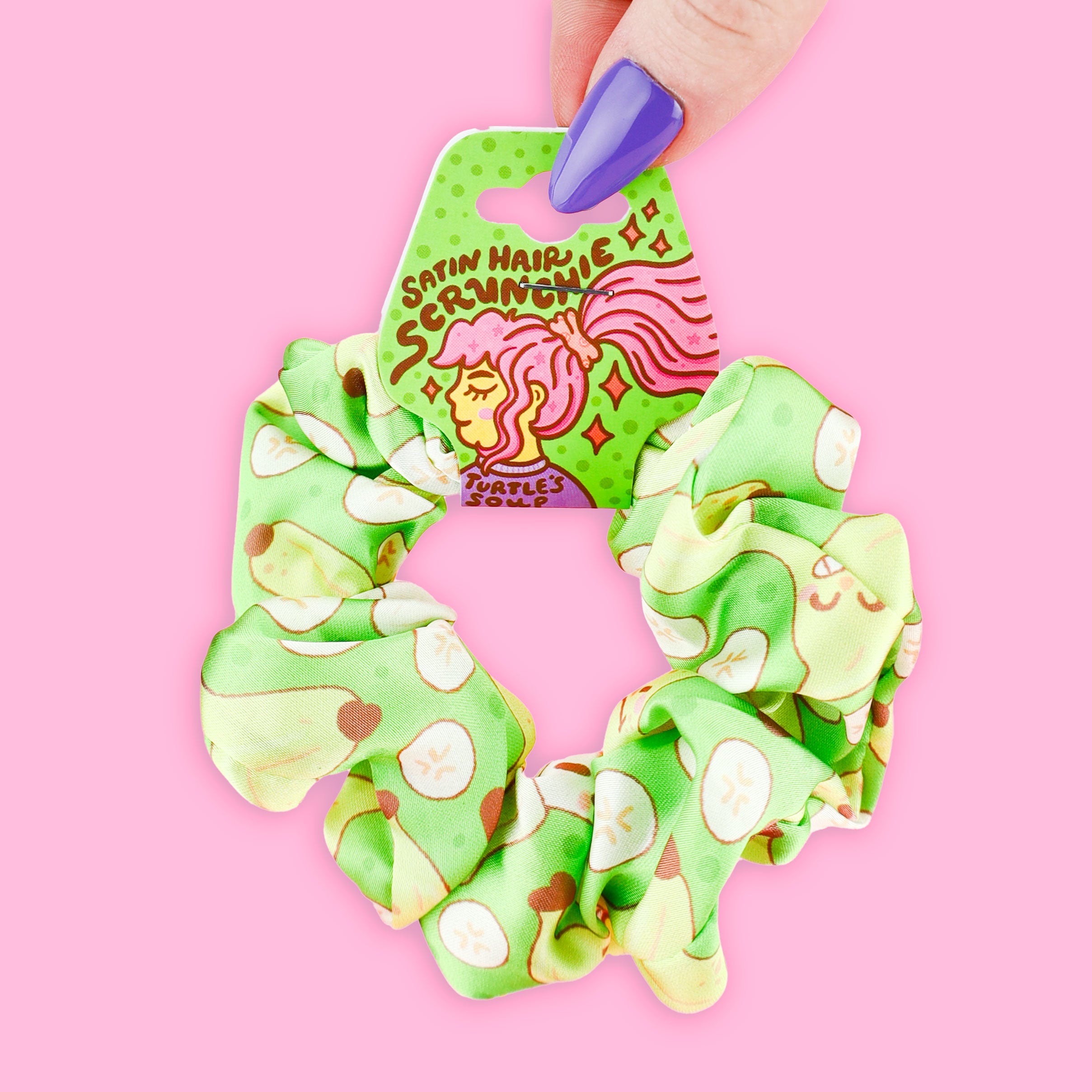Banana Hair Scrunchie – Turtle's Soup