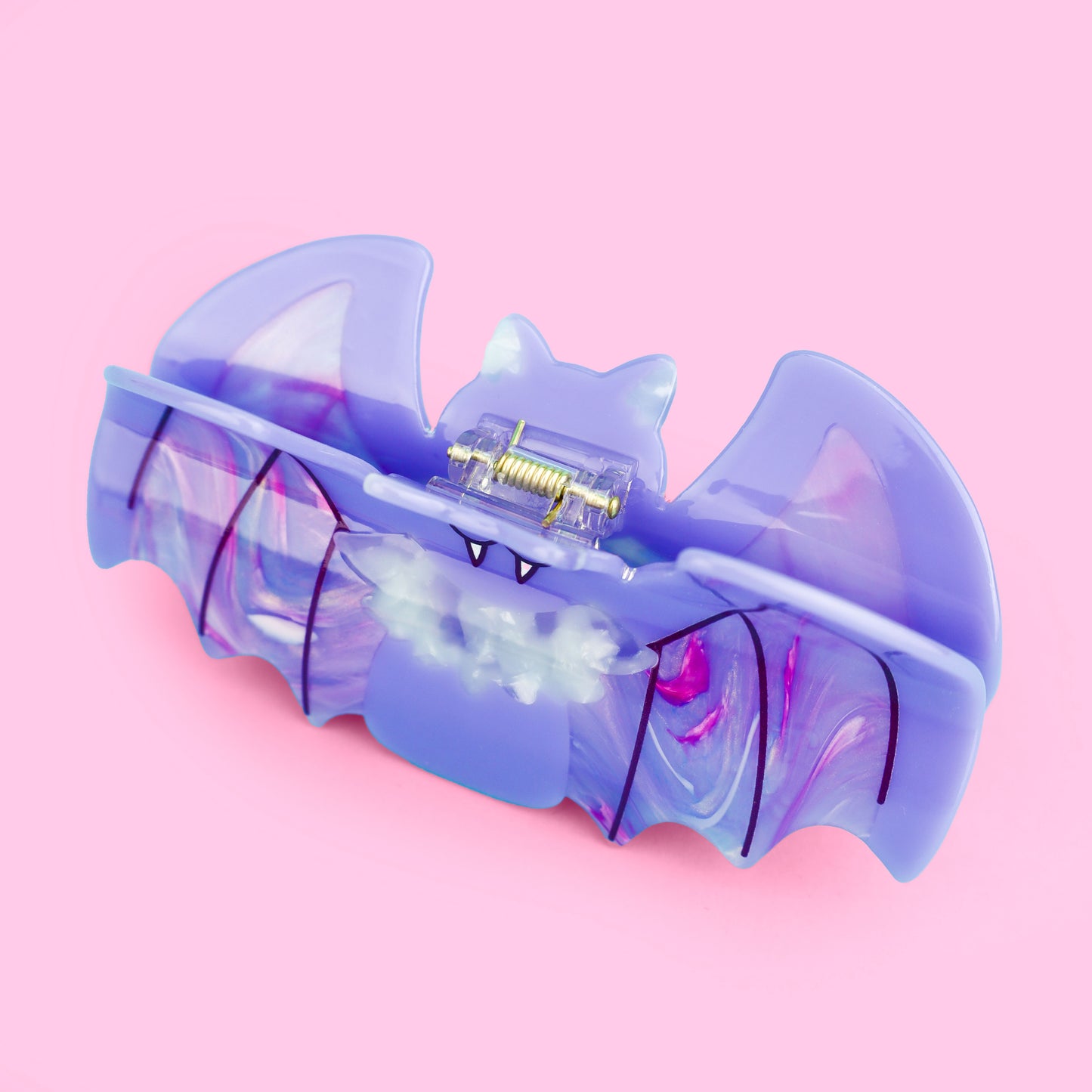 Pastel Kawaii Bat Hair Claw