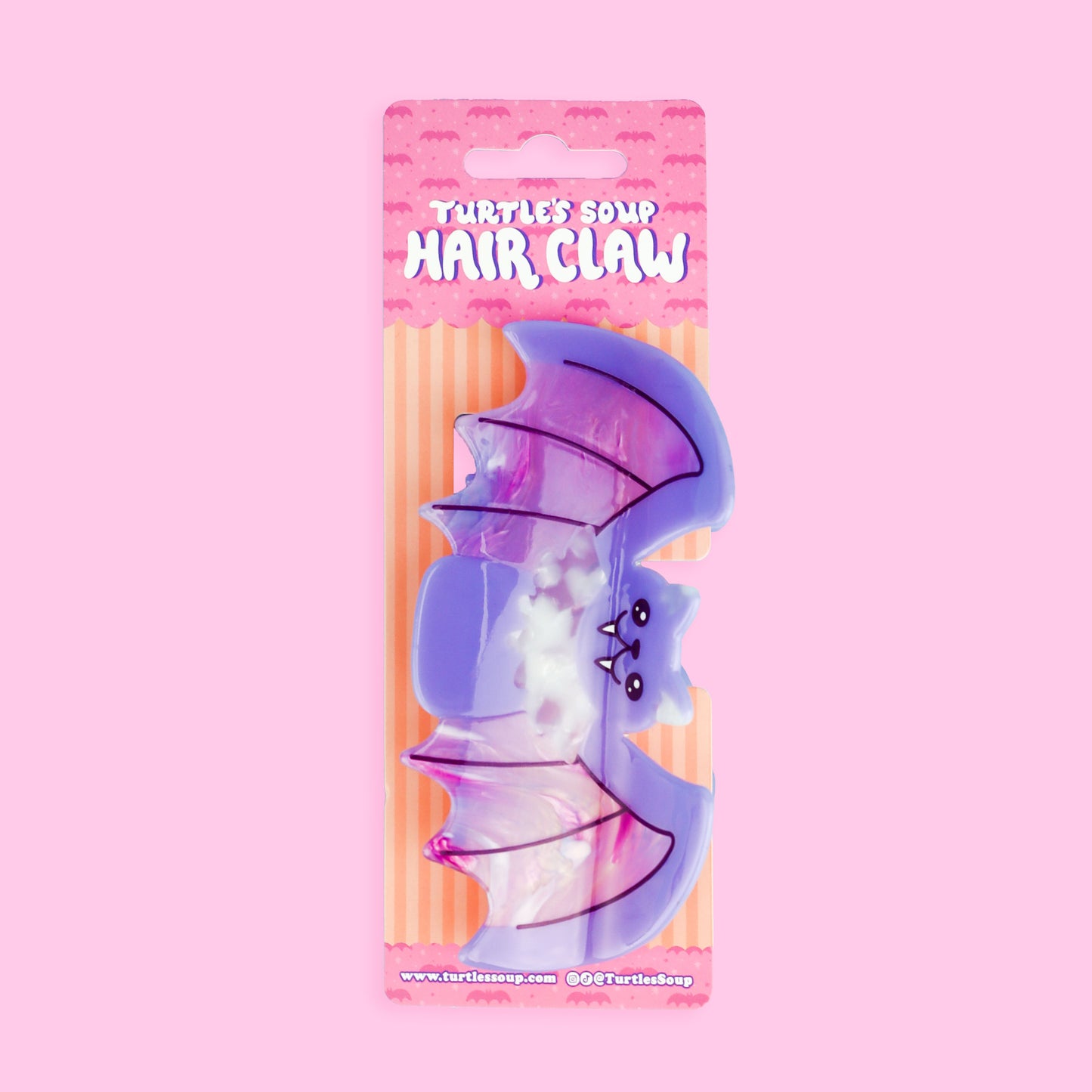 Pastel Kawaii Bat Hair Claw