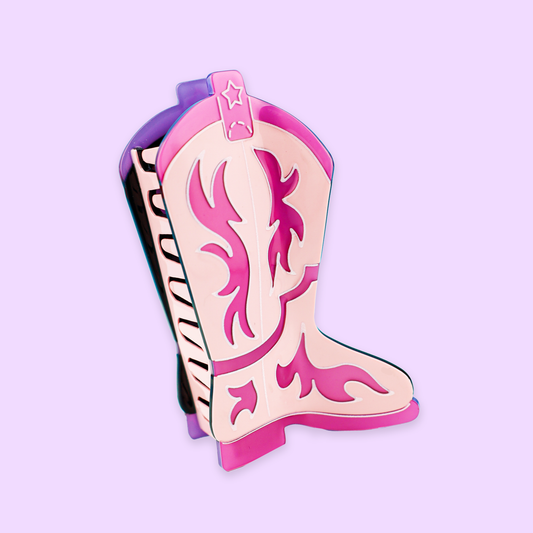 Cowgirl Boot Hair Claw
