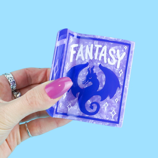 Fantasy Book Hair Claw