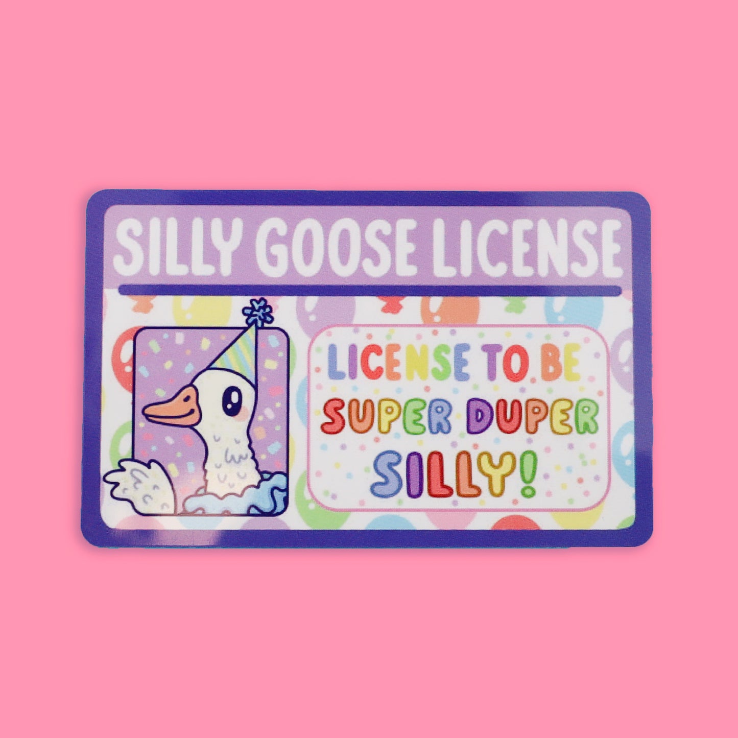 Silly Goose Fake Drivers License