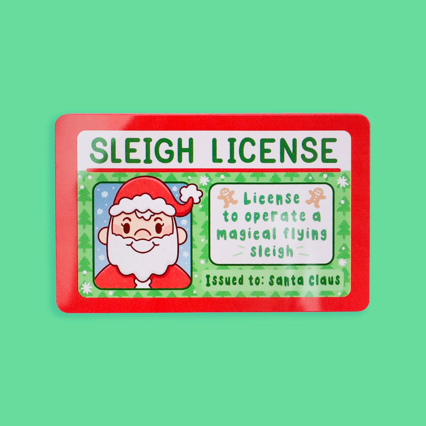 Sleigh License Fake Drivers License