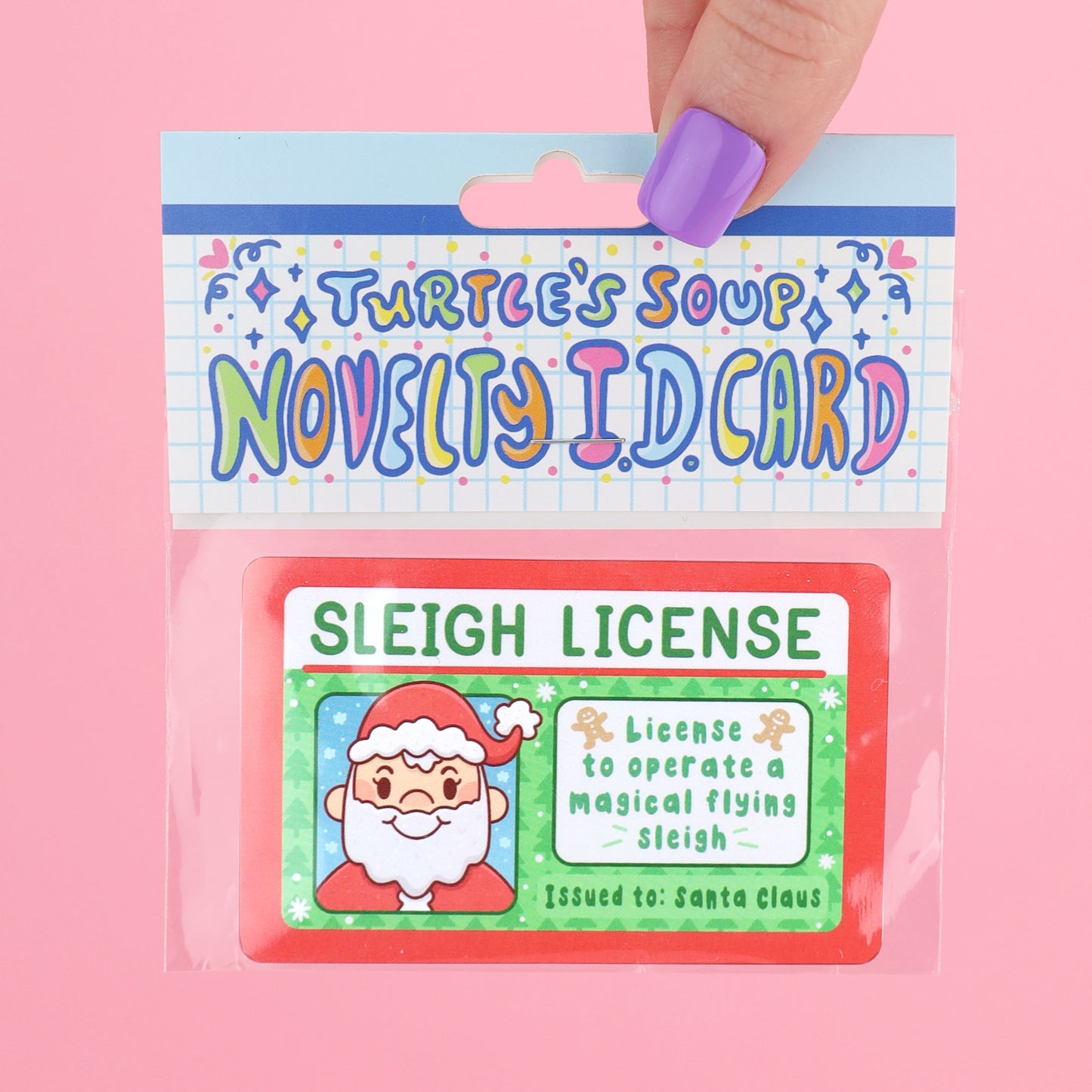 Sleigh License Fake Drivers License