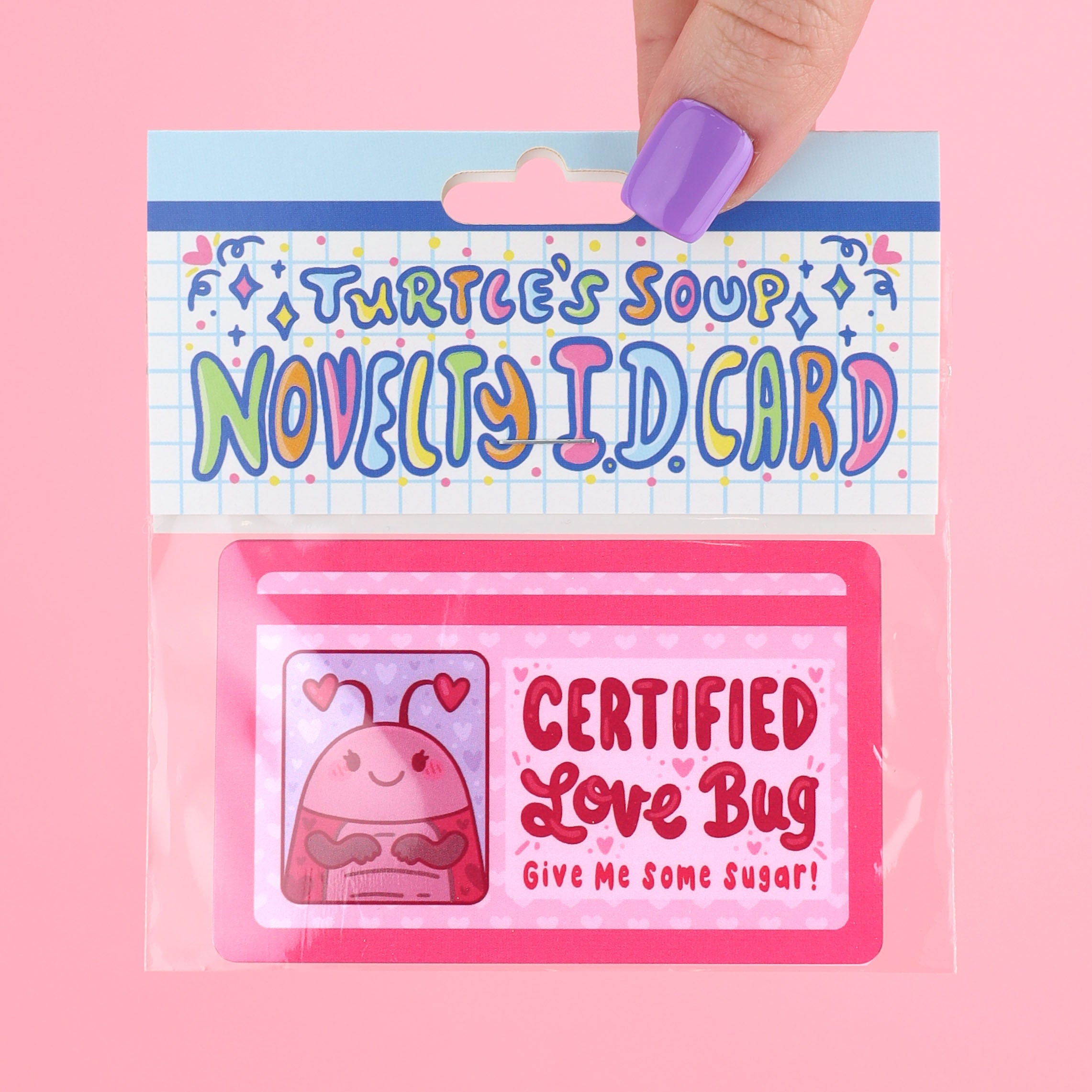 Certified Love Bug Fake Drivers License – Turtle's Soup
