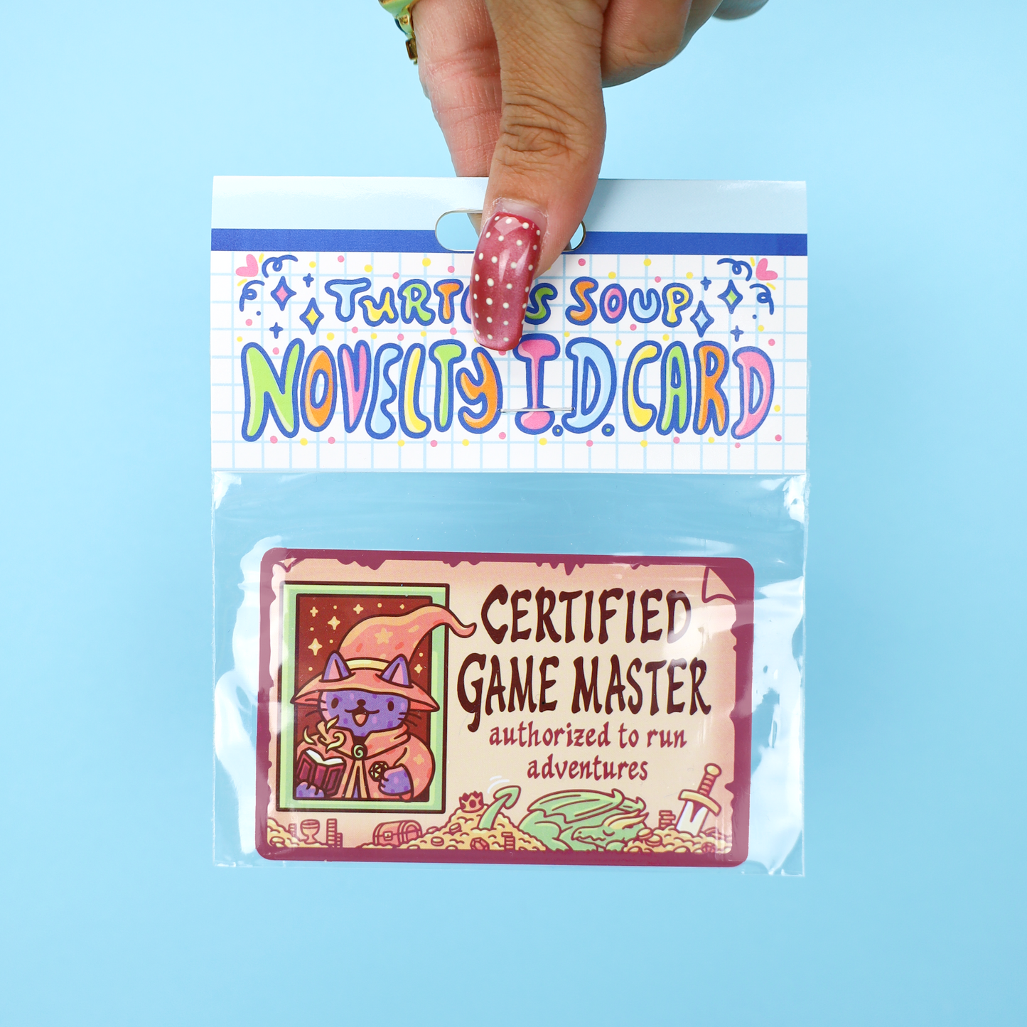 Certified Game Master Novelty ID Card