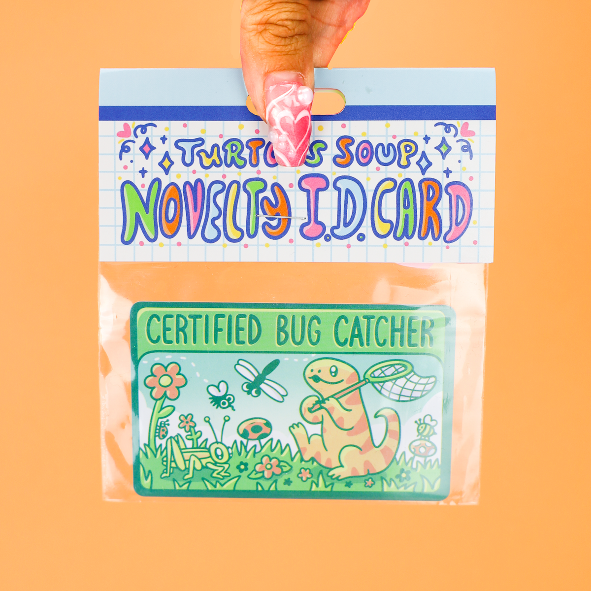 Certified Bug Catcher Fake ID Card