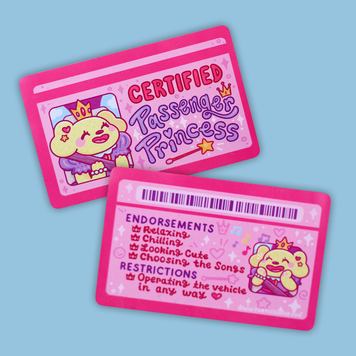 Certified Passenger Princess Fake ID Card