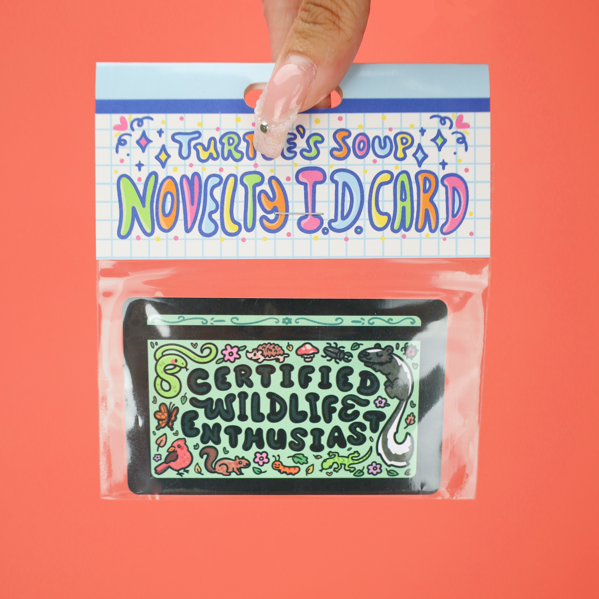 Certified Wildlife Enthusiast Fake ID Card