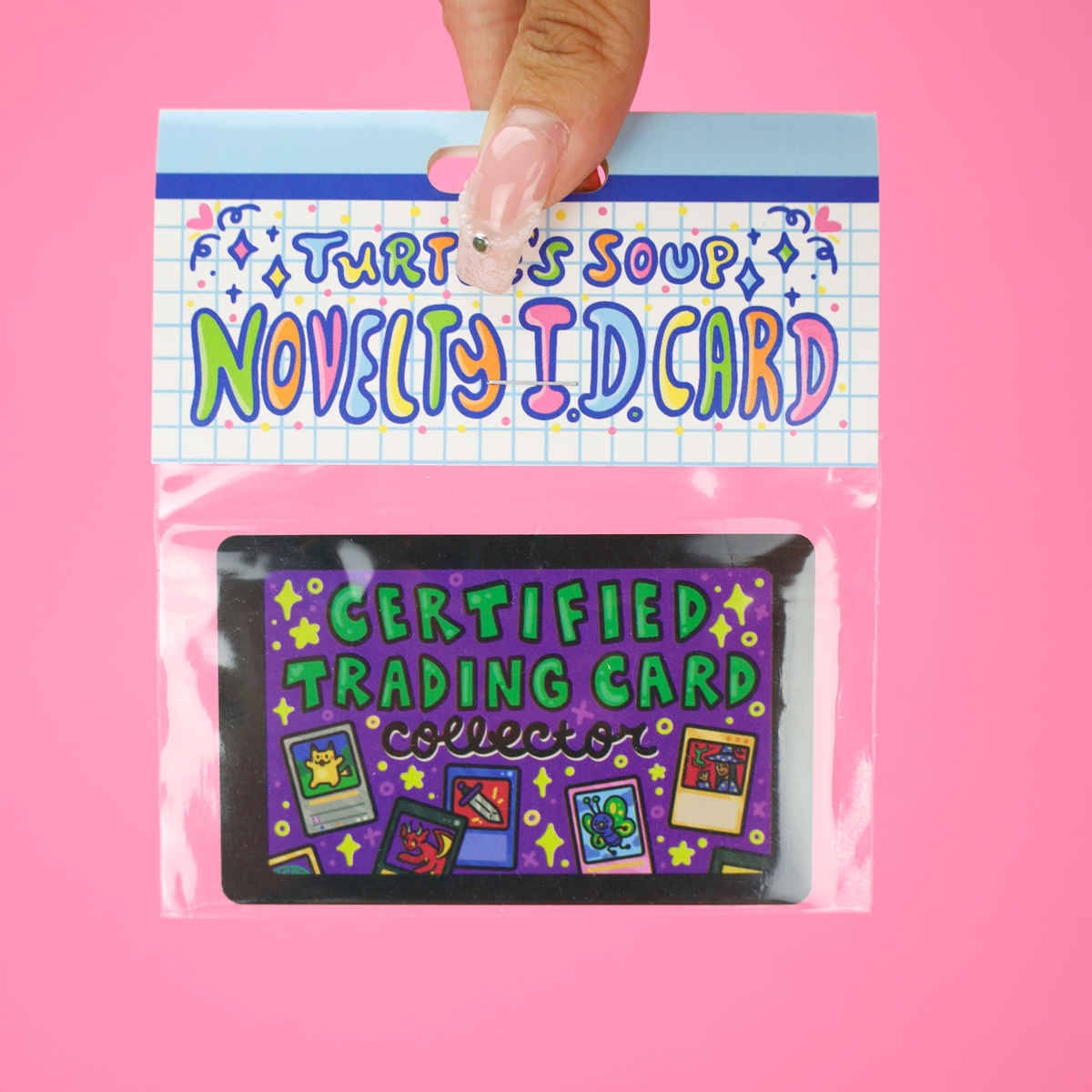 Certified Trading Card Collector Fake ID Card