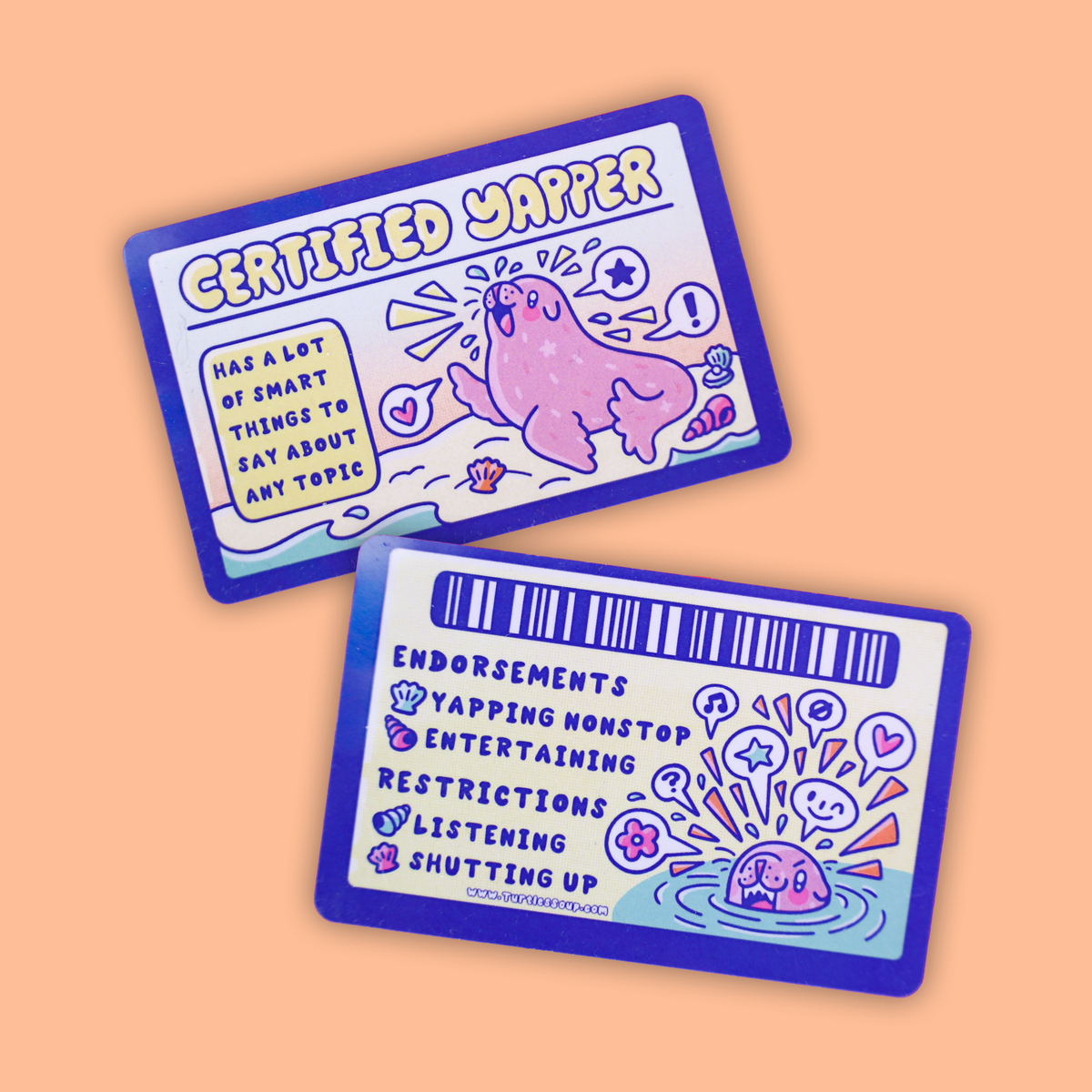Certified Yapper Fake ID Card