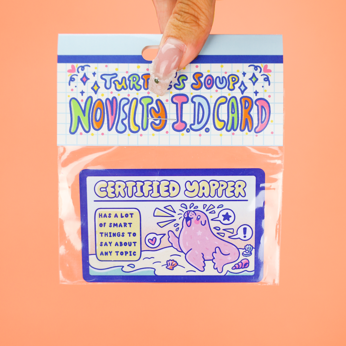 Certified Yapper Fake ID Card