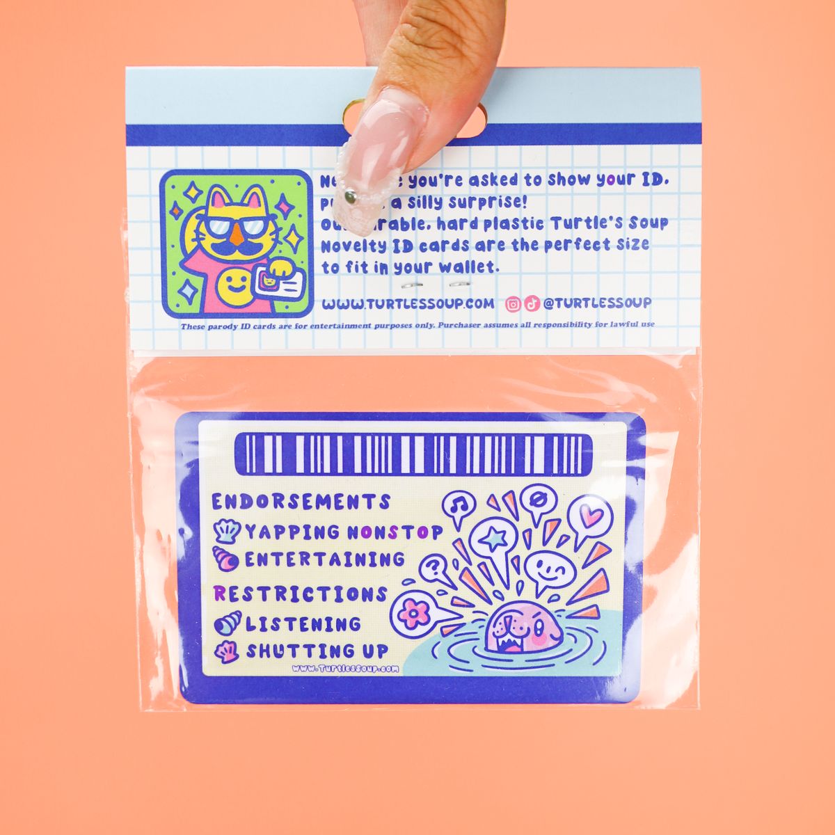Certified Yapper Fake ID Card