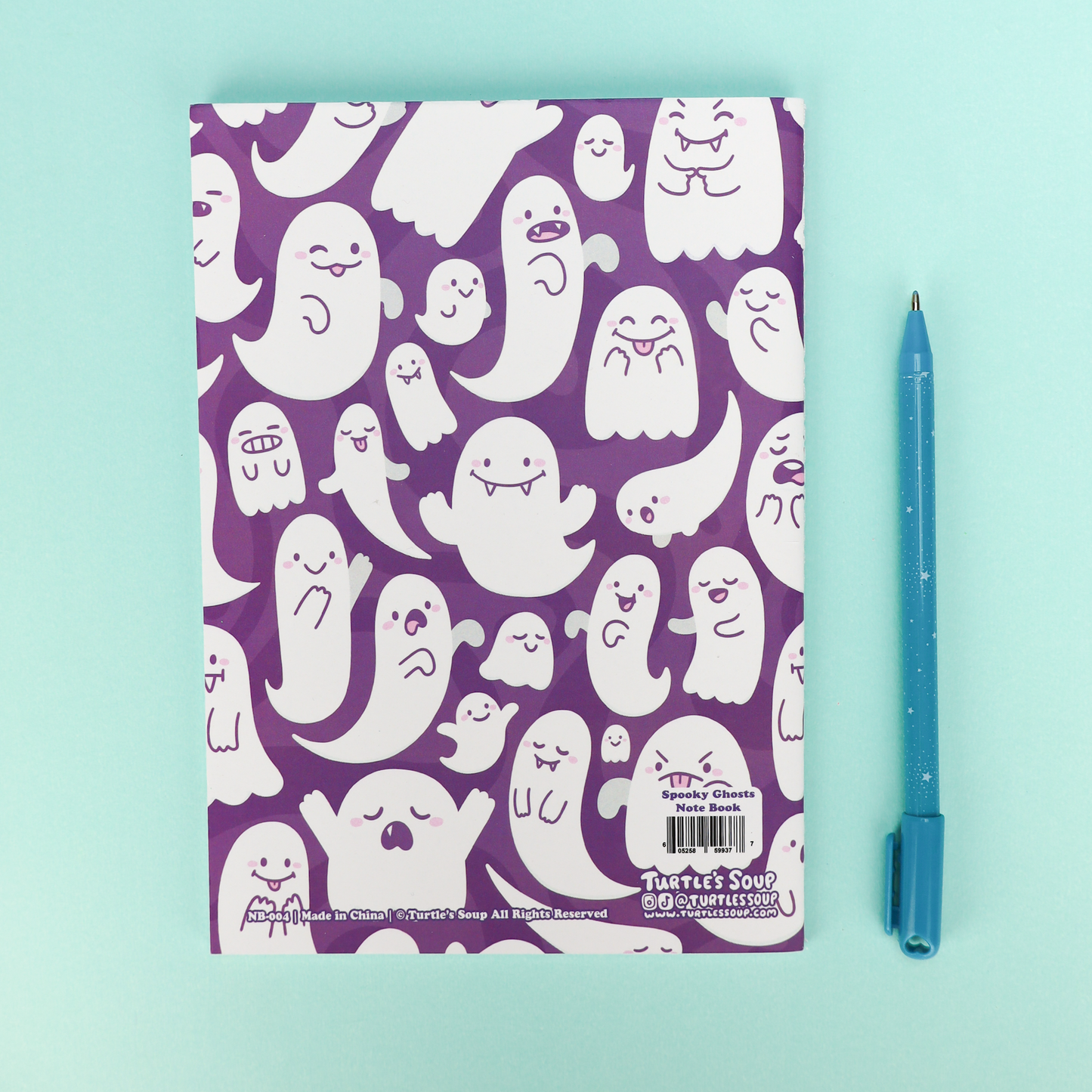 Spooky Ghost Graveyard Note Book
