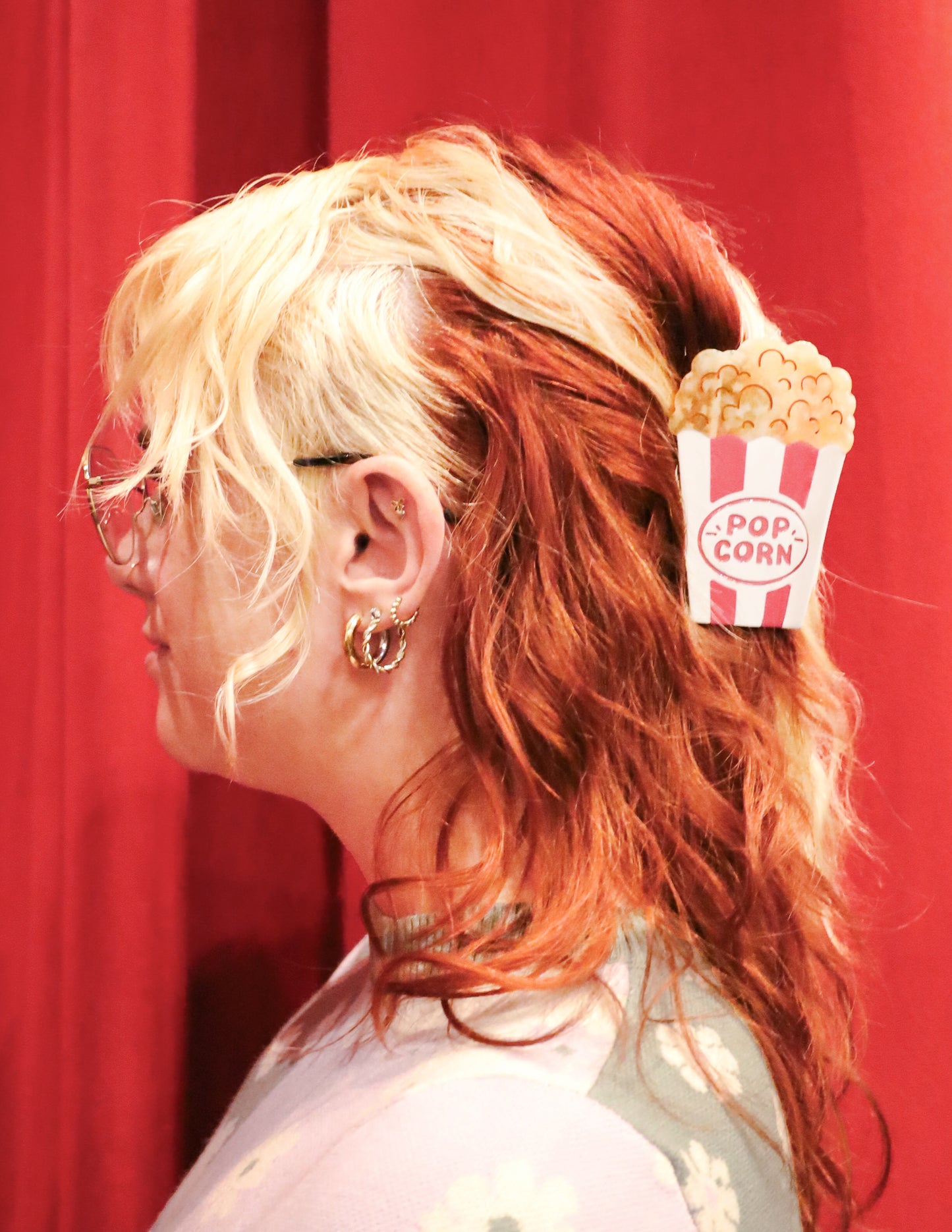 Popcorn Bucket Hair Claw