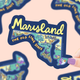 Maryland State Vinyl Sticker