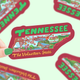 Tennessee State Vinyl Sticker