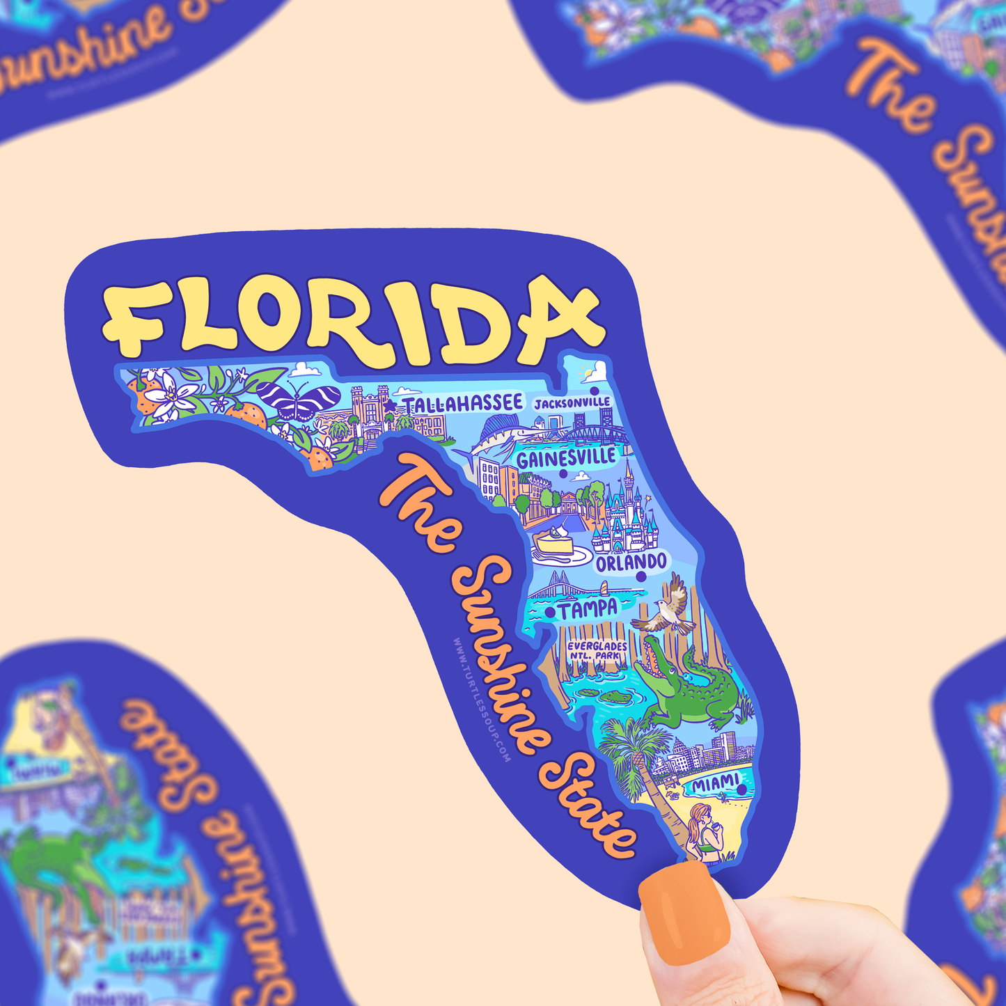 Florida State Vinyl Sticker