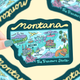 Montana State Vinyl Sticker
