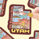 Utah State Vinyl Sticker