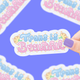 Trans is Beautiful Vinyl Sticker