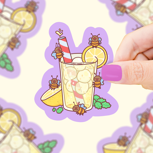 Bees and Lemonade Vinyl Sticker