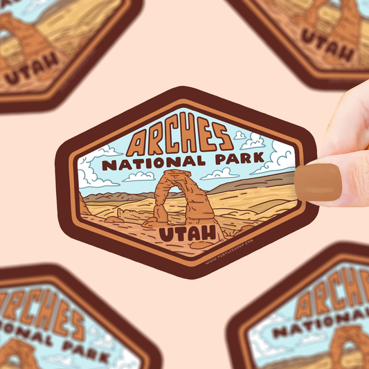 Arches National Park Vinyl Sticker