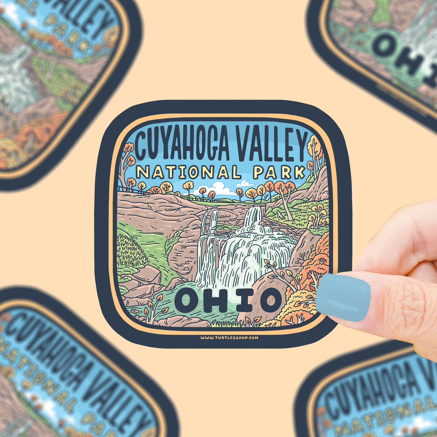 Cuyahoga Valley National Park Vinyl Sticker