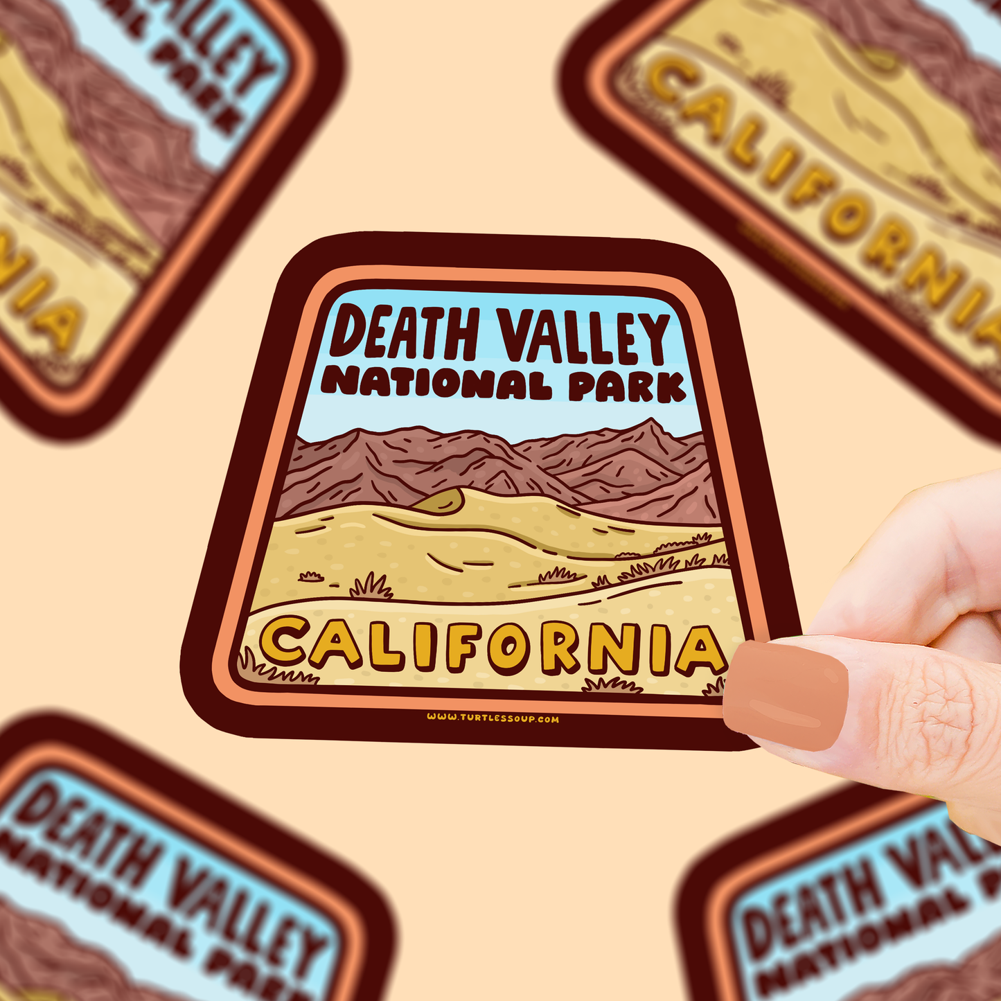 Death Valley National Park Vinyl Sticker