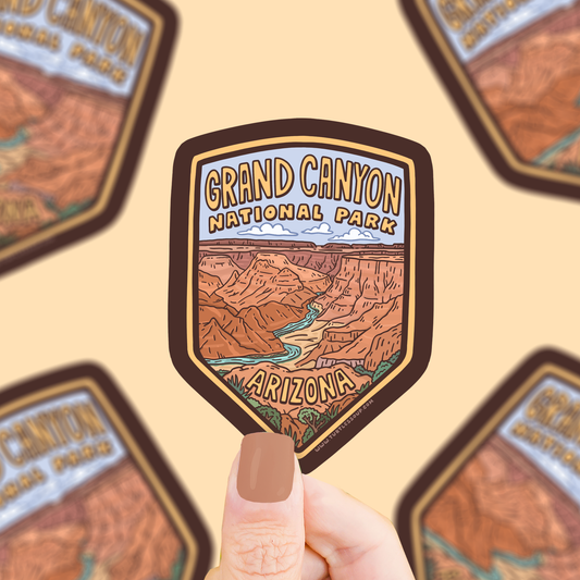 Grand Canyon National Park Vinyl Sticker