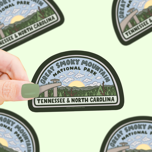 Great Smoky Mountains National Park Vinyl Sticker