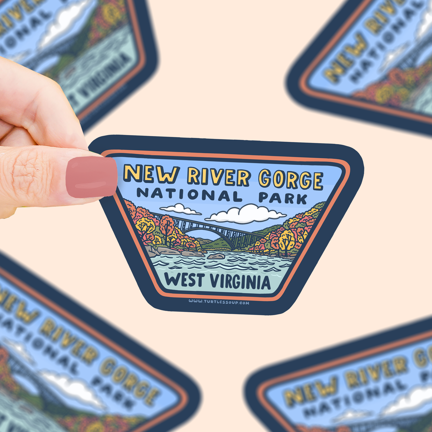 New River Gorge National Park Vinyl Sticker