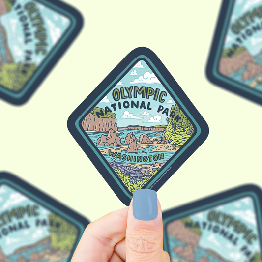 Olympic National Park Vinyl Sticker