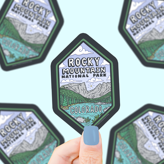 Rocky Mountain National Park Vinyl Sticker
