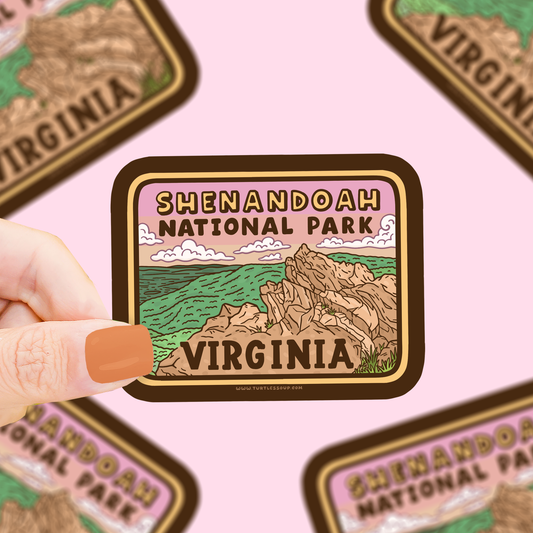 Shenandoah National Park Vinyl Sticker