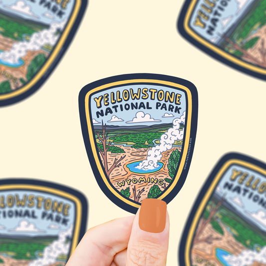 Yellowstone National Park Vinyl Sticker