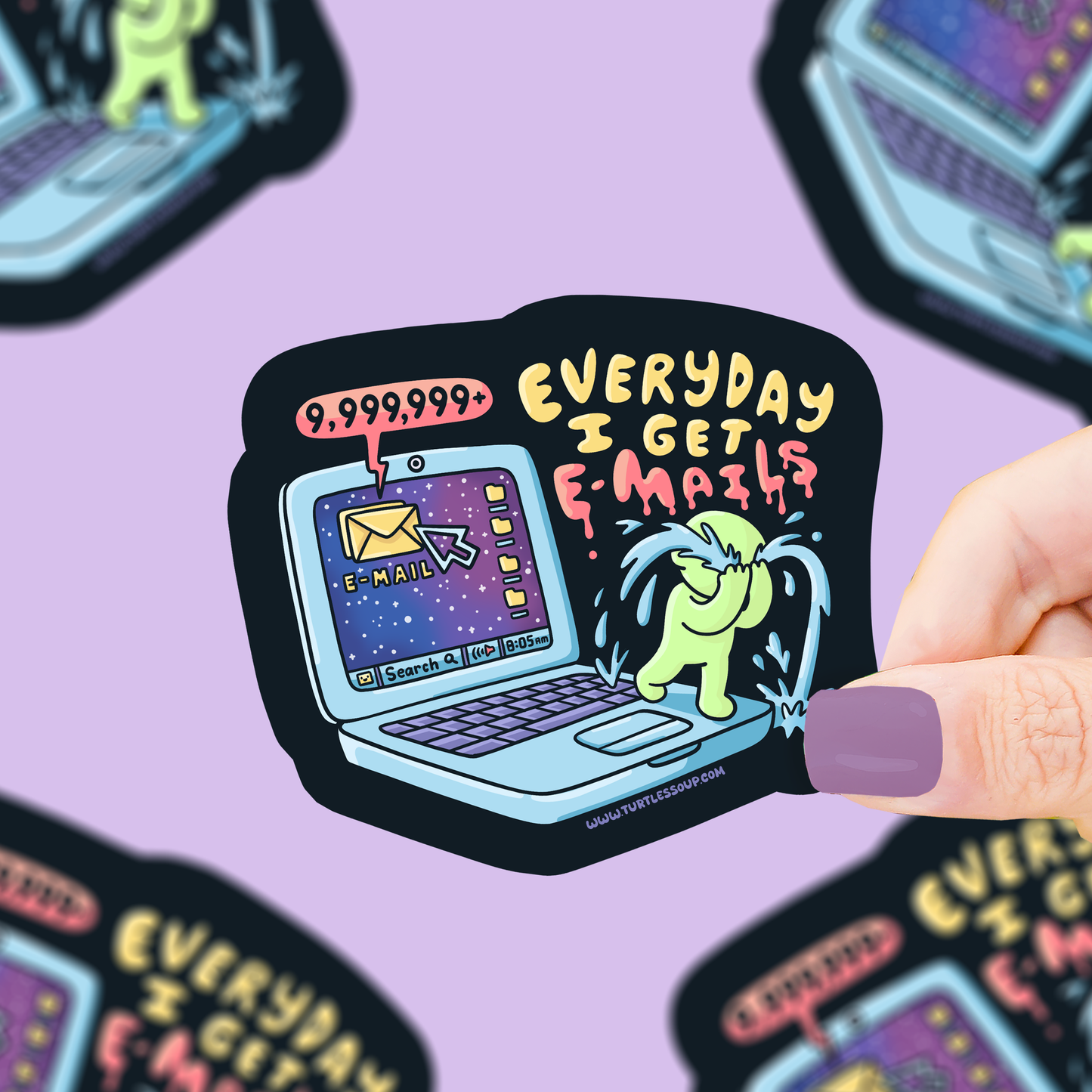Everyday Emails Vinyl Sticker